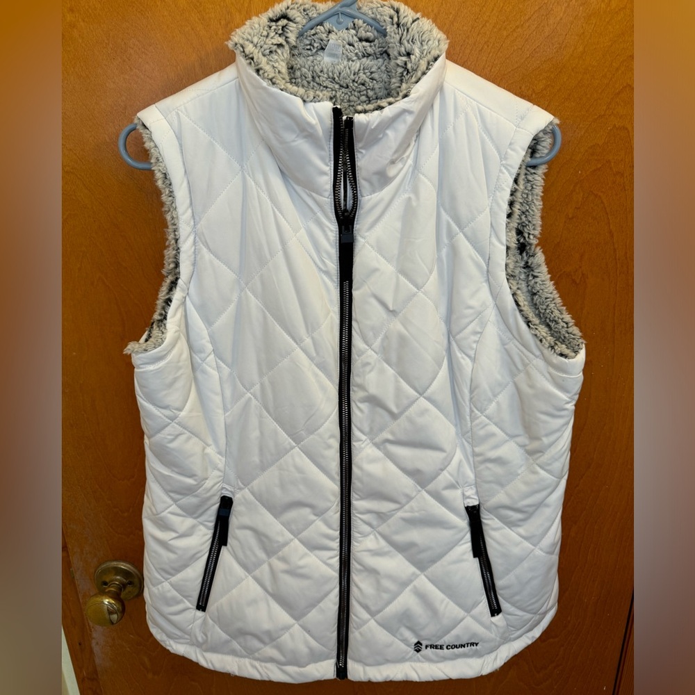 Free Country Quilted Vest size Large
